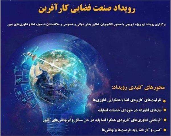 اکنون وقت بازیگری بخش خصوصی در صنعت فضایی است / رشد سالانه 8 درصدی اقتصاد فضا در برنامه هفتم توسعه