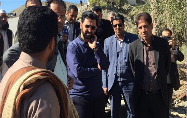 وزیر ارتباطات و فناوری اطلاعات به مناطق سیل‌زده سیستان و بلوچستان  سفر کرد
