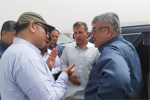 بررسی وضعیت ارتباطی بخش بزمان با حضورمسئولان استانی و نماینده مجلس