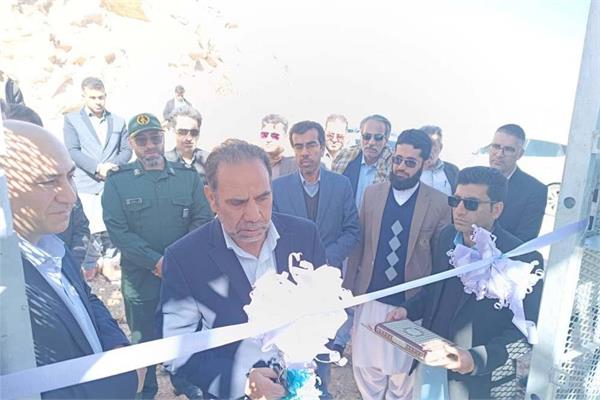 سایت مخابراتی روستای کاشی شورچاه زاهدان به بهره‌برداری رسید