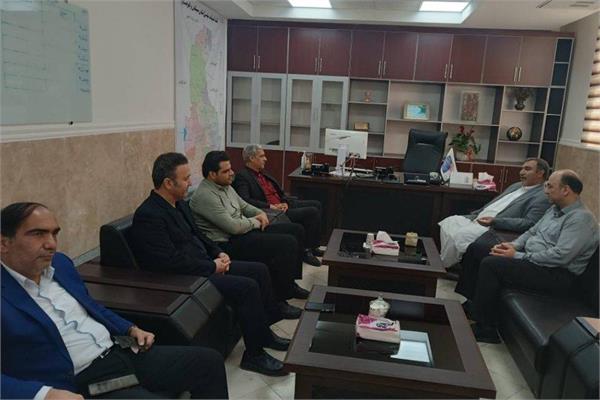دیدار مدیرکل پست با سرپرست  جدید اداره کل ارتباطات وفناوری اطلاعات استان