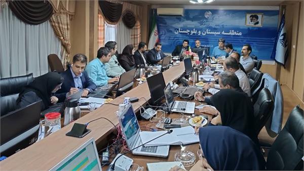 برگزاری جلسه کنترل پروژه فیبرهای روستایی و تأمین ظرفیت سایت های اپراتورها در استان سیستان و بلوچستان